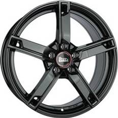 17" - 5/112 Autofelgen Mam W4 black painted 7.0Jx17 5x112 ET38