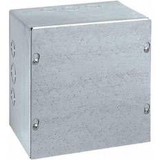 Electrical Accessories Wiegmann Junction Box Electrical Enclosure: Steel, NEMA 1 12" Wide, 12" High, 4" Deep Part #SC121204G