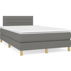 Einzelbett Boxspringbetten vidaXL Fabric Boxspringbett