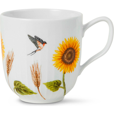 Kähler Cups Kähler Hammershøi Summer Sunflower Mug 11.2fl oz