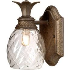 Elstead Lighting Plantation Bronze/Clear Wall light