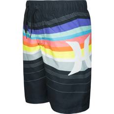 Hurley Boys' Pull On Swim Trunks, Multi/Black