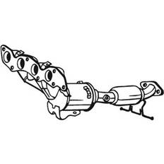 Avgassystem SKV ESEN SKV 62SKV028 Katalysator till 4 euro Fram 830