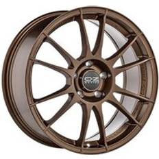 Car Rims OZ Racing Ultraleggera Alloy Wheels In Matt Bronze Set 4 - 18x7.5 Inch ET50 5x112 PCD 75mm Centre Bore Matt