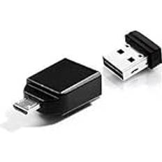 Memory Cards & USB Flash Drives Verbatim Store' n' Go Nano 32GB USB 2.0 Capacity N