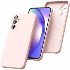 Samsung a54 5g ExpressVaruhuset Samsung A54 5G Mattrosa Skal Kameraskydd