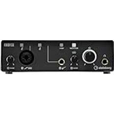 Steinberg IXO12, 2x2 USB 2.0 Audio-Interface mit einem Mikrofonvorverstärker, inklusive Cubase AI und Cubasis LE Software-Paket, schwarz