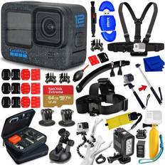 GoPro HERO12 Black CHDHX-121-CN 20PC 64GB Accessory Bundle