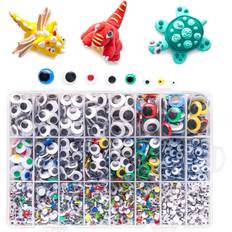 Arteza Googly Eyes, Assorted Sizes & Colors Set of 3000 Pieces