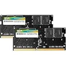 Silicon Power Silikoneffekt 16 GB kit 2 x 8 GB DDR4-RAM-2400 MHz PC4 19200 260 stift 1,2 V CL17 icke ECC obuffrad SODIMM-laptopminne