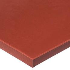 Sheet Materials Zoro Select Silicone Sheet,70A,36"x36"x1/16",Red