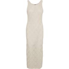 Vero Moda Riviera Long Dress - Grey/Birch