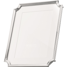 Photo Frames Happy Homewares Modern Polished Nickel Plated 5x7 Picture Shaped Photo Frame