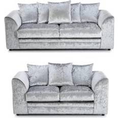 Luxury Life Dylan Crushed Velvet Sofa