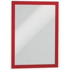 Red Office Supplies Durable 9.5"x12" Duraframe Self-Adhesive Magnetic Letter Sign Holder