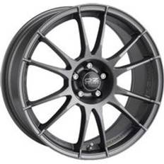 Car Rims OZ Racing I-TECH Ultraleggera HLT Alloy Wheels In Matt Graphite Silver Set 4 20x8.5 Inch ET55 5x130 PCD 71.56mm