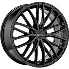 18" - 5/112 Car Rims OZ Racing 150 Alloy Wheels In Gloss Black Set 4 - 18x8 Inch ET48 5x112 PCD, Black