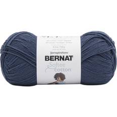 Yarn & Needlework Supplies Spinrite Bernat Softee Cotton Yarn-Seaside Blue 161269-69011