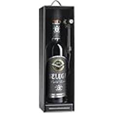 Beluga Gold Line Vodka Montenegro 40% Vol. 0,7l in Geschenkbox in Lederoptik mit Pinsel