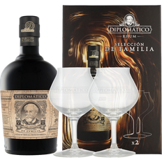 Diplomatico Beer & Spirits Diplomatico Seleccion de Familia 2 Gläser 0.7 Liter Rum