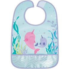 Purple Food Bibs Fun Express Narwhal Party Bib