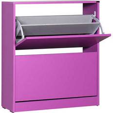 Purple Hallway Furniture & Accessories Fwstyle Purple Adore Tier Shoe Rack