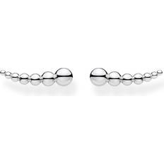 Nickel Free Earrings Thomas Sabo Ear Climber Balls Earrings - Silver