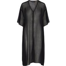 Damen - One Size Kleider Pieces Pcatrud Kaftan Grau ONE