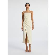 Midi-mekko - Valkoinen Mekot A.L.C. Charlotte Dress in Ivory. 0, 10, 12, 2, 4, 8