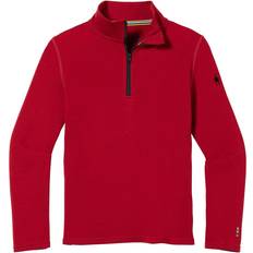 Girls Base Layer Smartwool Merino 250 Zip Top Kids' Rhythmic Red