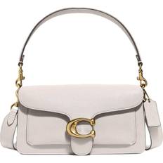 Bags Coach Tabby Shoulder Bag 26 - Pebbled Leather/Brass/Chalk