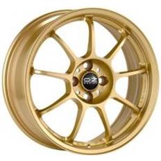Car Rims OZ Racing I-TECH Alleggerita HLT Alloy Wheels in Gold Set 4 18x8.5 Inch ET35 5x120 PCD