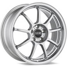 Car Rims OZ Racing Alleggerita HLT Alloy Wheels In Star Silver Set 4 17x8.5 Inch ET35 5x120 PCD, Silver