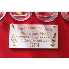 Friendship Hanging Kitchen Good friend With Gin