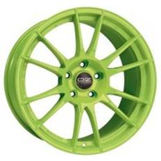 Car Rims OZ Racing I-TECH Ultraleggera HLT Alloy Wheels In Green Set 4 - 19x9 Inch ET25 5x112 PCD, Green