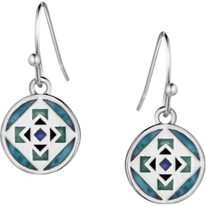 Montana Silversmiths Subtle Charm Earrings - Silver/Multicolour