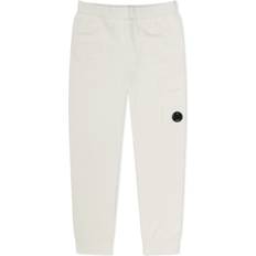 C.P. Company Pantaloni C.P. Company Diagonal Fleece Cargo Track Pants - Gauze White