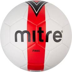 Mitre Final Football - White/Red/Black