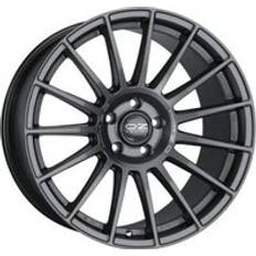 Car Rims OZ Racing Superturismo Dakar Alloy Wheels In Matt Graphite Silver Lettering Set 4 21x10.5 Inch ET47 5x114 PCD
