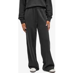 Good American Sweatpants Good American Women's Brushed Fleece Wide Leg Sweat Pant Black