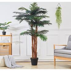 Living and Home 180cm Large Palm Tree Fake Artificial Plant