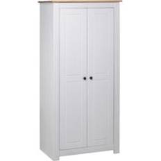 Berkfield Home White Pine Panama Wardrobe