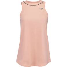 Babolat Cotton Sleeveless T-shirt Orange Woman