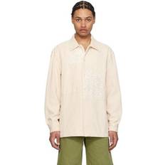 Drôle de Monsieur Off-White 'La Surchemise Patchwork' Shirt ECRU