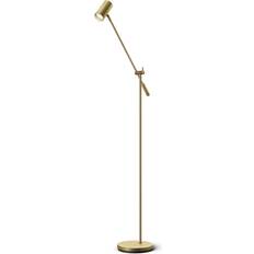 Belid Floor Lamps & Ground Lighting Belid Tyson Brass Floor Lamp 136.5cm