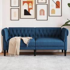 Chesterfieldsoffor vidaXL 2-sits Soffa