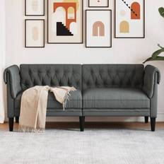 Chesterfieldsoffor vidaXL 2-sits Soffa 3-sits