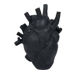 Gothic Homeware Gothic Homeware Black Anatomical Heart Vase
