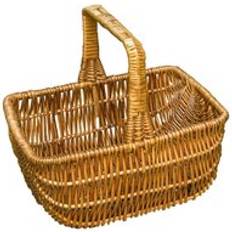 RED HAMPER Wicker Mini Southport Shopping Basket