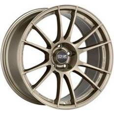 Car Rims OZ Racing I-TECH Ultraleggera HLT Alloy Wheels In White Gold Set 4 - 19x9.5 Inch ET40 5x114.3 PCD, Gold